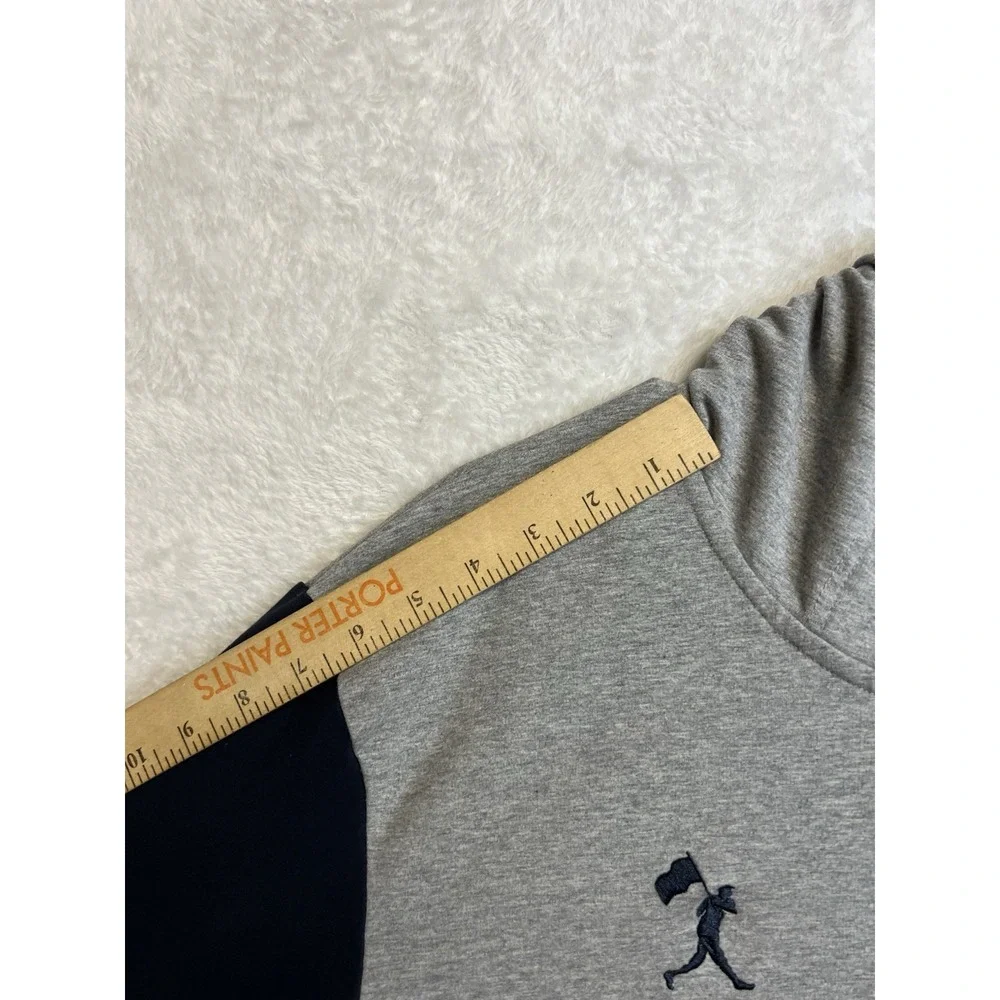 Baseballism Ken Griffey Jr #24 Hoodie Men's 3XL Gray Navy Mariners Full Zip